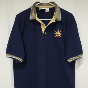 Vintage Walt Disney World Mickey Mouse Mens Short Sleeve Polo Shirt